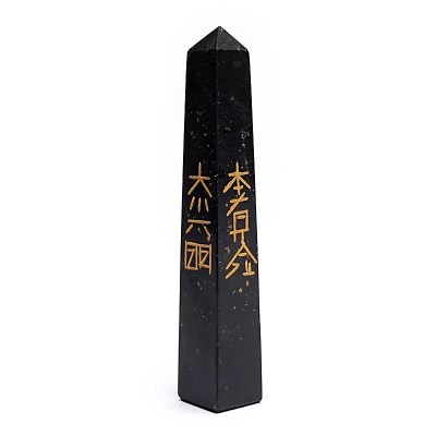 Black Tourmaline Obelisk Reiki